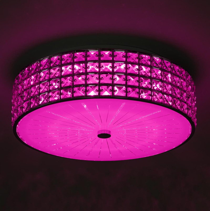Светильник 41 см, 68W, 3000-5500K, Citilux Портал CL32415G1 LED RGB, хром