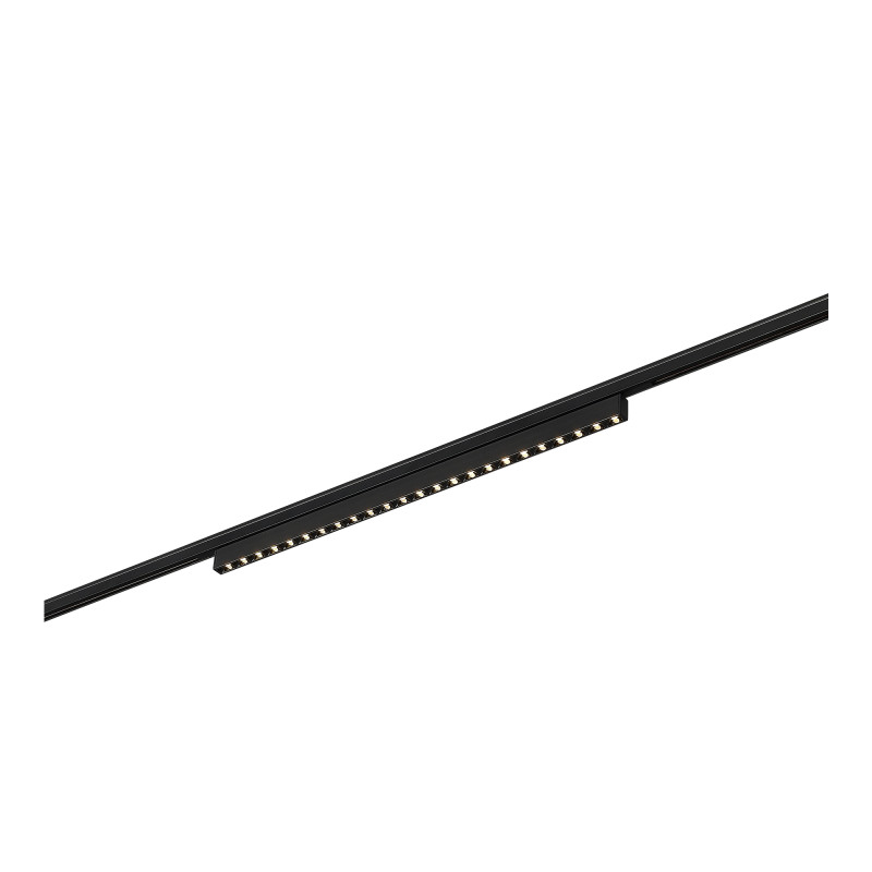 Магнитный трековый светильник 38,7*1*1,8 см, 1*LED*20W 3000K ST LUCE Super5 ST666.436.20 черный