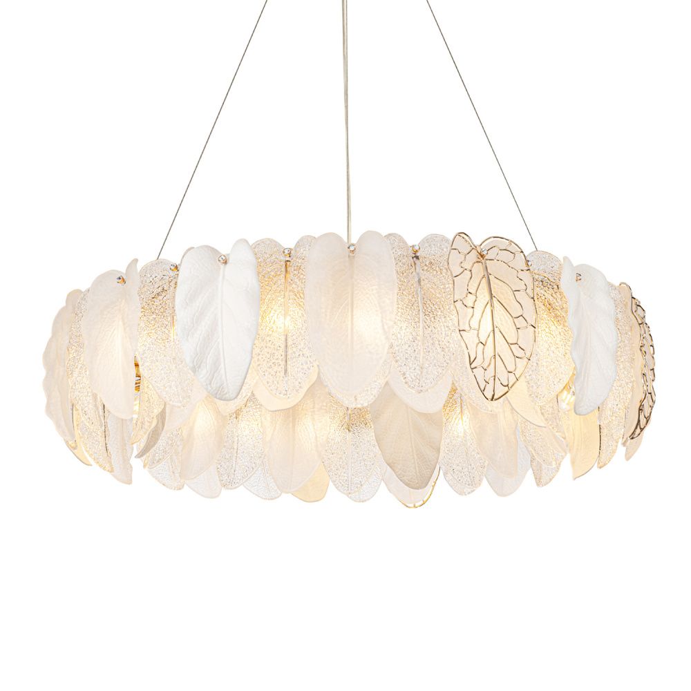 Подвесная люстра 80 см, Modelux ML.9530.800 CP, шампань