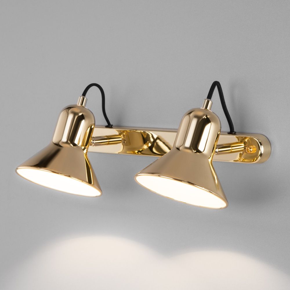 Настенный светильник с поворотными плафонами Еurosvet EURa045341 золото