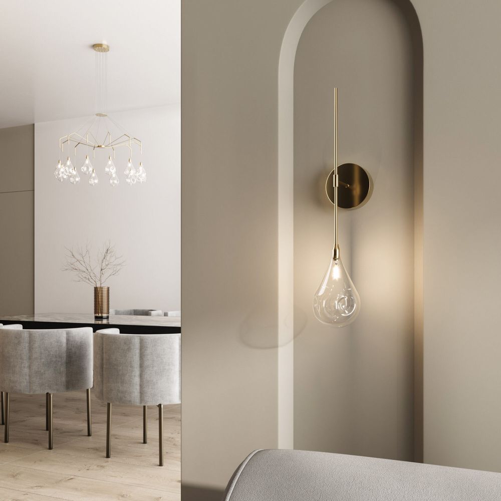 Светильник 40 см, Eurosvet 4690389218316, латунь