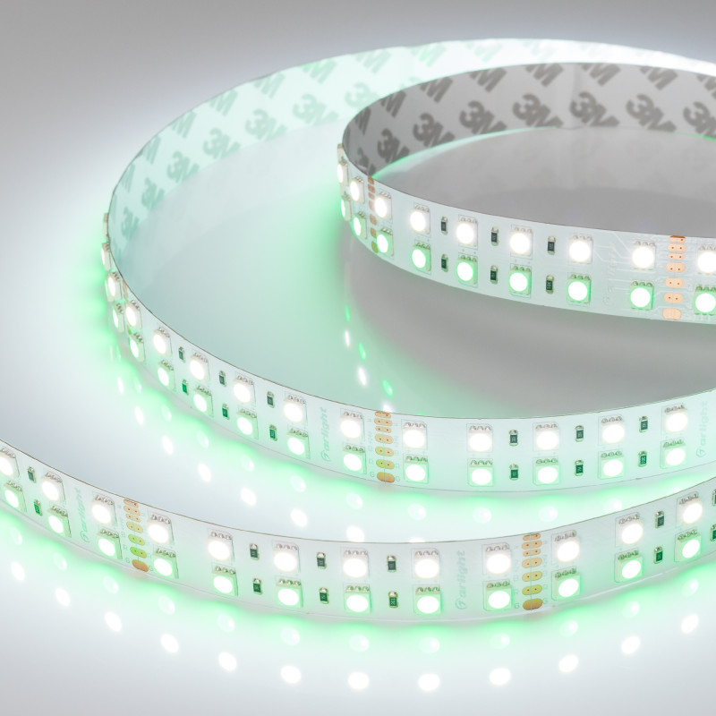 Лента RT-B144-19mm 24V RGBW-White (32 W/m, IP20, 5060, 5m) (Arlight, 32 Вт/м, IP20) 011823(2). Цена указана за 5 метров. Продается кратно 5 метрам.
