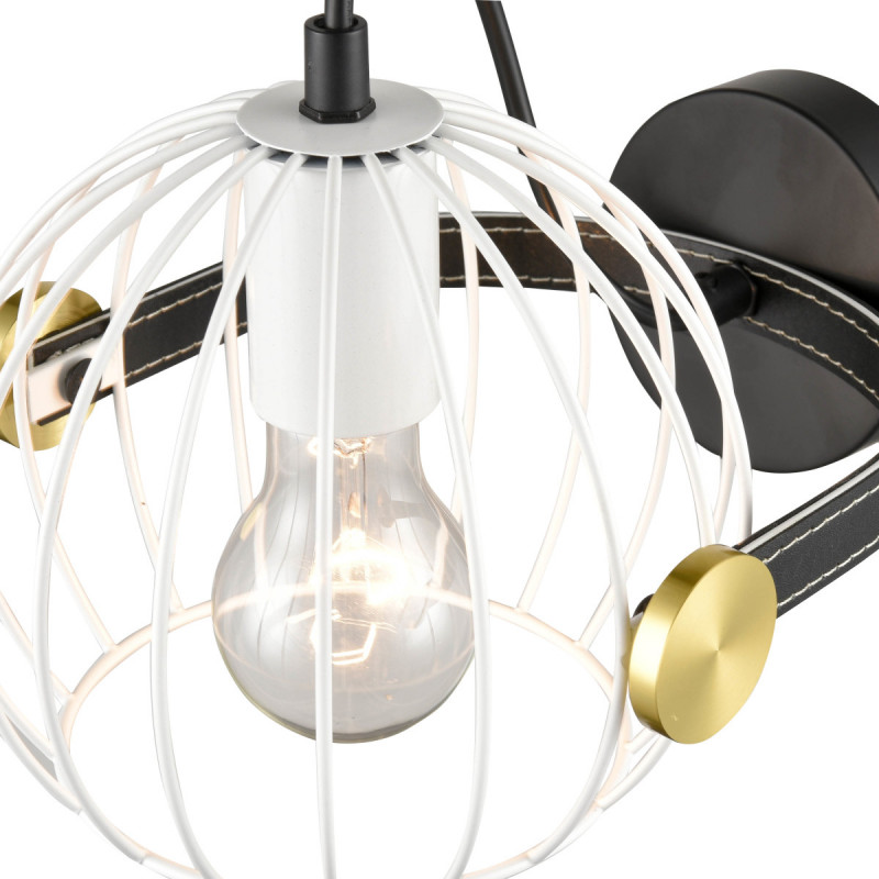 Бра 27*20*20 см, 1*E27 черный, золото Vele Luce Pasquale VL6251W01