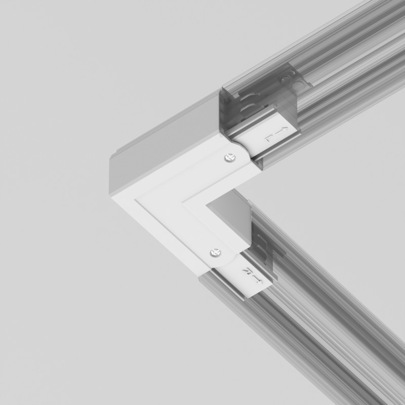 Коннектор для шинопровода Maytoni 3 phase track system TRA005CL-31W-L, белый