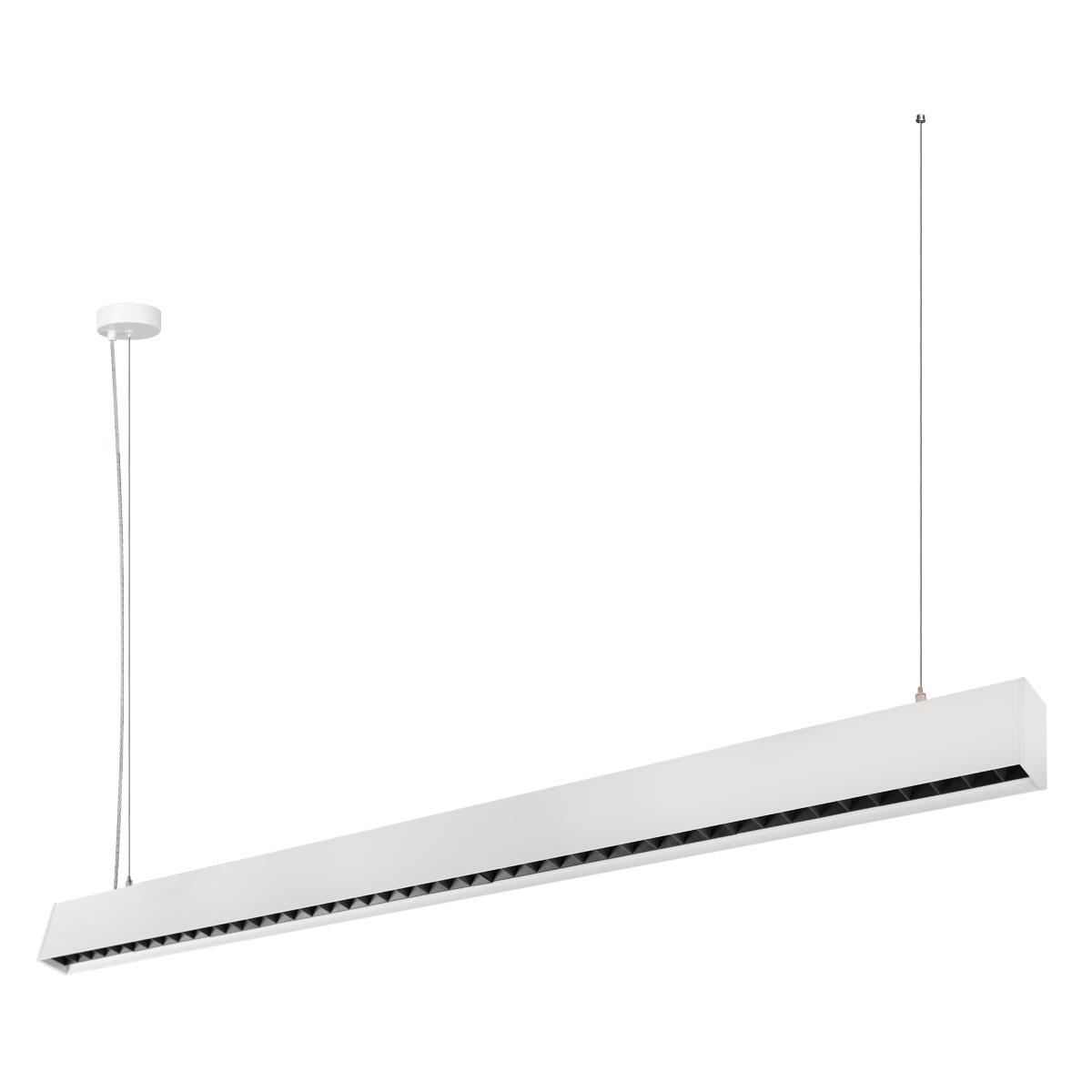 Подвесной светильник 120*4,5*7,5 см, 1*LED*40W 4000K LOFT IT Vim 10318/B White белый