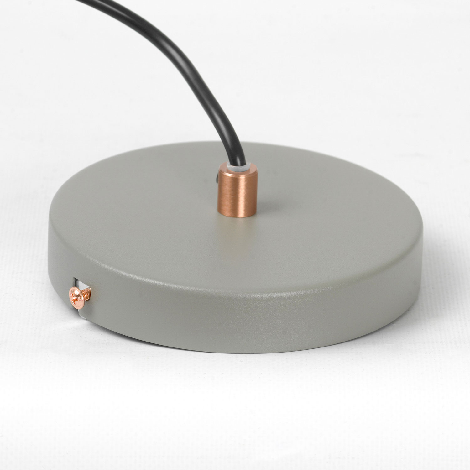 Подвесной светильник 35*35 см, 1*E27*40W Lussole Badger LSP-8922 серый/медный