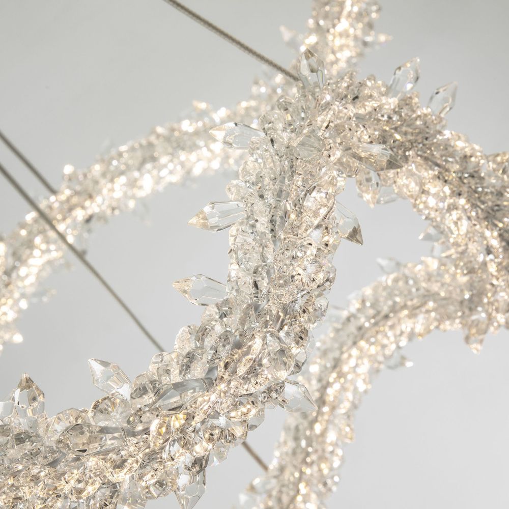 Подвесной светильник 65*65*170 см, LED 92W, 3000 / 6000K, Латунь MODESTYLE MS.1141.650