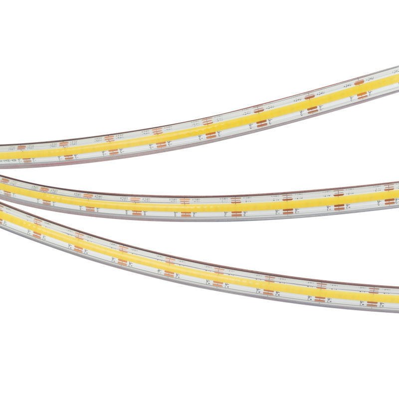 Лента герметичная COB-PS-X640-12mm 24V White-MIX (23 W/m, IP67, CSP, 5m) (Arlight, Изменяемая ЦТ) 039965. Цена указана за 5 метров. Продается кратно 5 метрам.