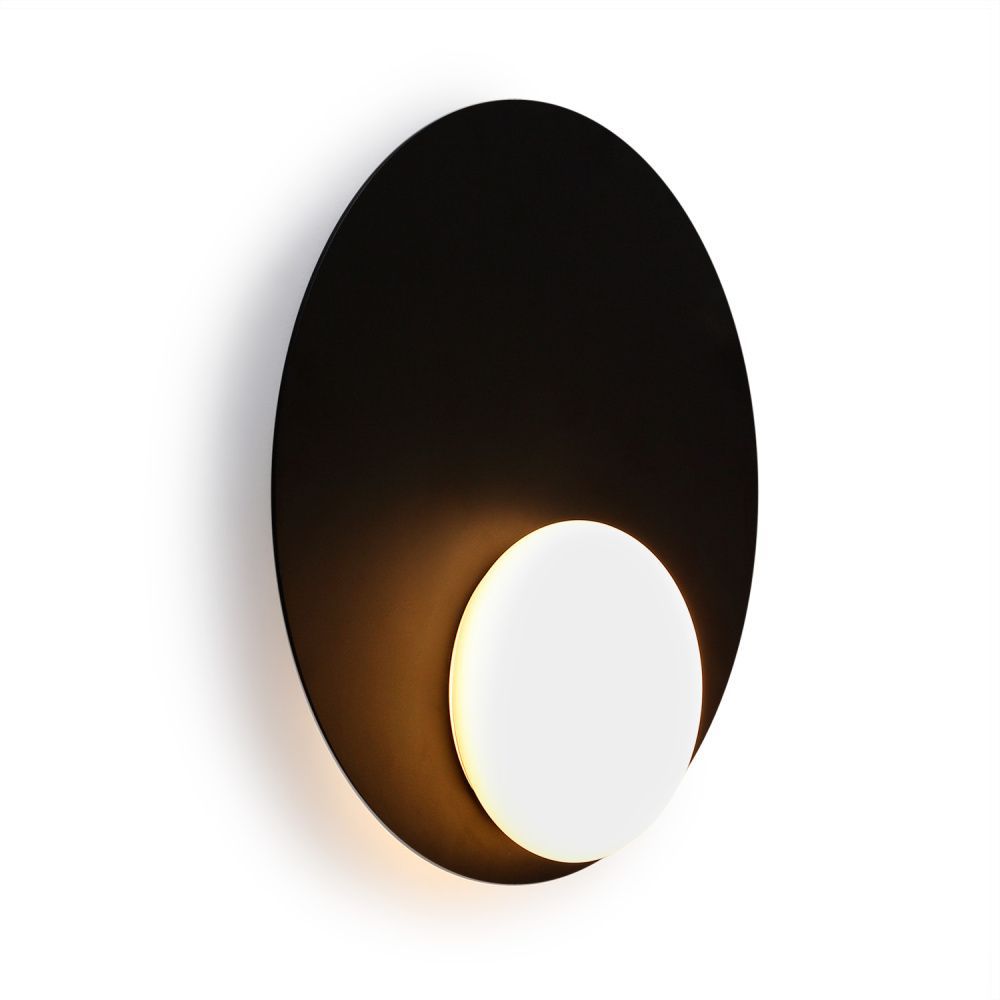 Бра C0352-360A Black 36*36*36 см, 1*LED*12W, ImperiumLoft DC_56461, Чёрный