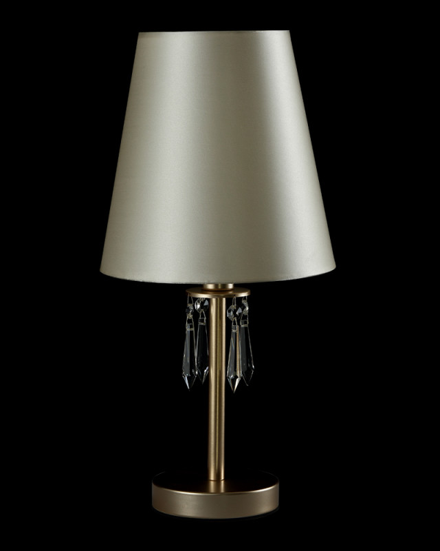Настольная лампа 22 см, Crystal Lux RENATA LG1 GOLD Золотой