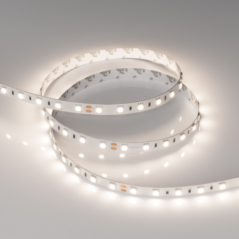 Лента RT-B60-10mm 24V Day4000 (14.4 W/m, IP20, 5060, 5m) (Arlight, Открытый) 011571(2). Цена указана за 5 метров. Продается кратно 5 метрам.