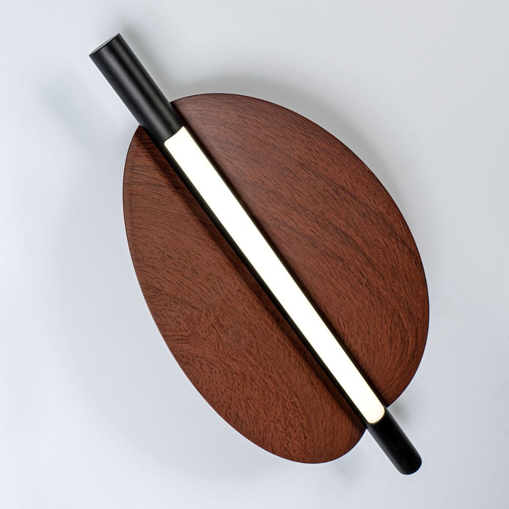 Настенный светильник 40 см, 8W, 4200K, MODESTYLE MS.1221.410, черный