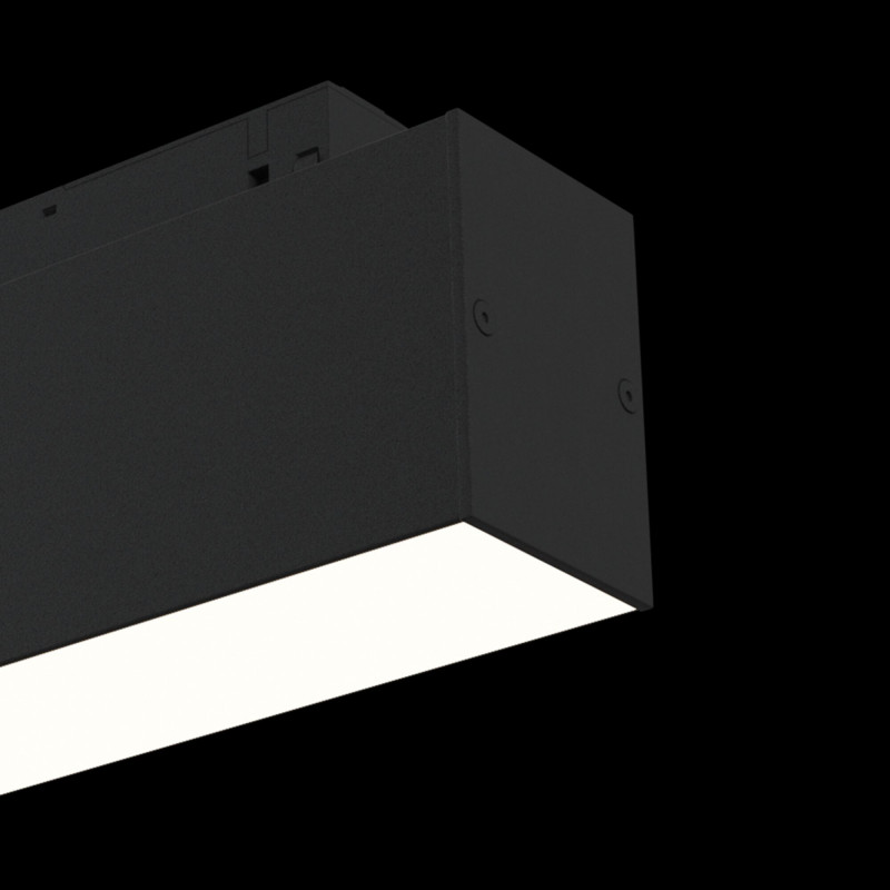 Светодиодный светильник 15 см, 7W, 3000K Maytoni Technical Basis S35 TR012-2-7W3K-B, черный трековый