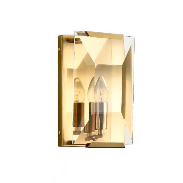 Настенный светильник Delight Collection Harlow Crystal 1A gold