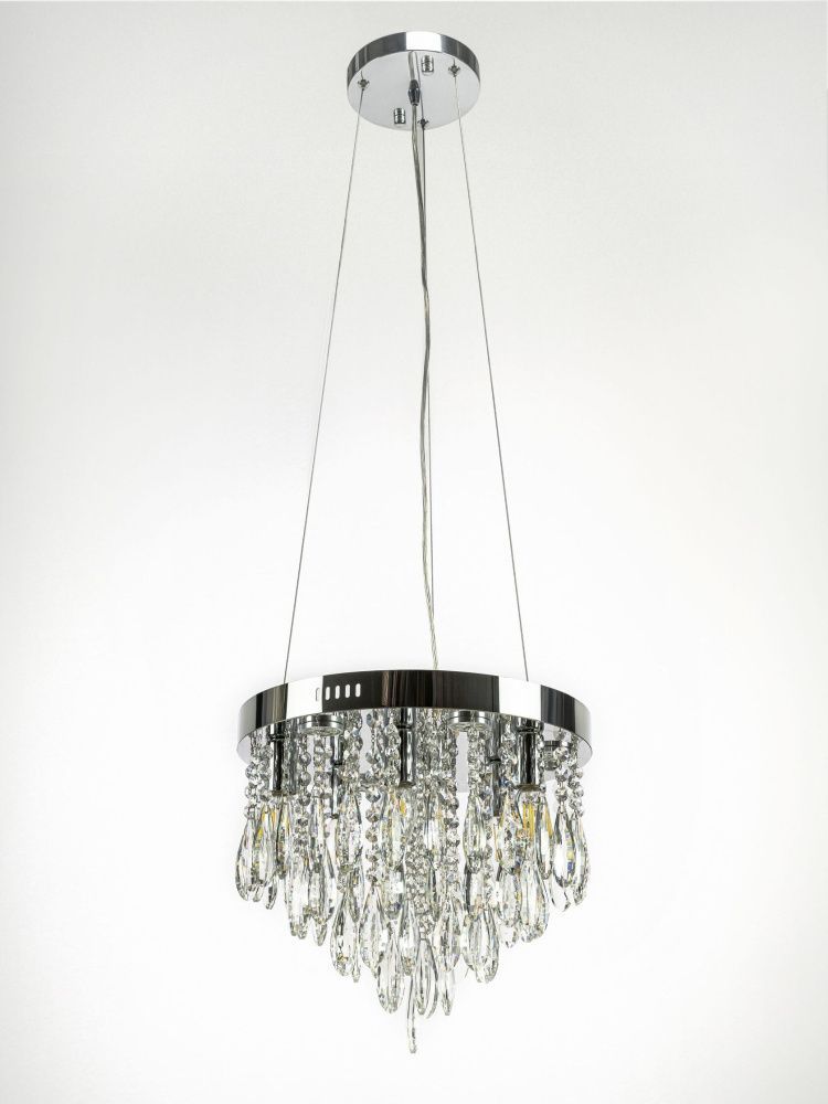 Люстра, RD-210 - 6 - D350/H320 LED 6х3W + 6х40W E14 Alva Donna