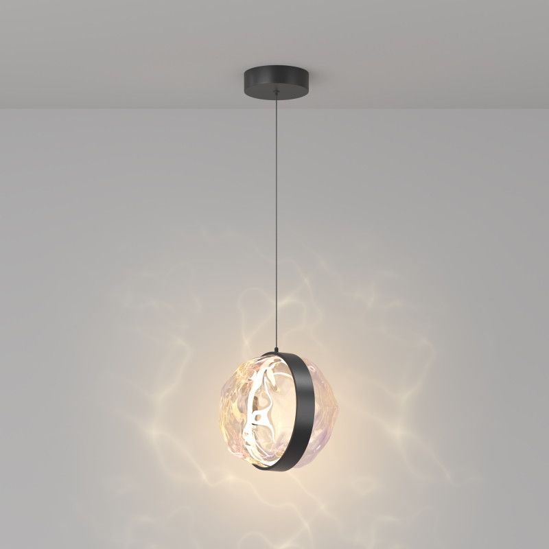 Подвесной светильник 18*18*322,5 см, LED*6W, 3000K, Maytoni Misterio MOD379PL-L6B3K, черный