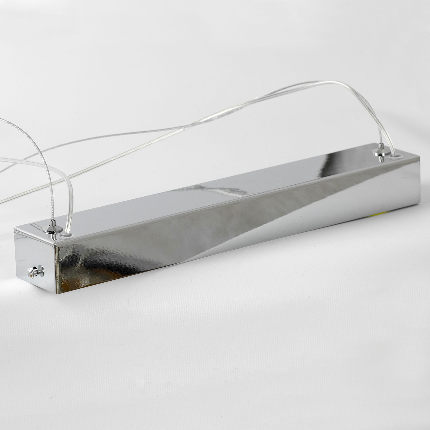 Линейно-подвесной светильник 150*40*60/175 см, 10*LED*4W Lussole Cayuga LSP-7177 хром