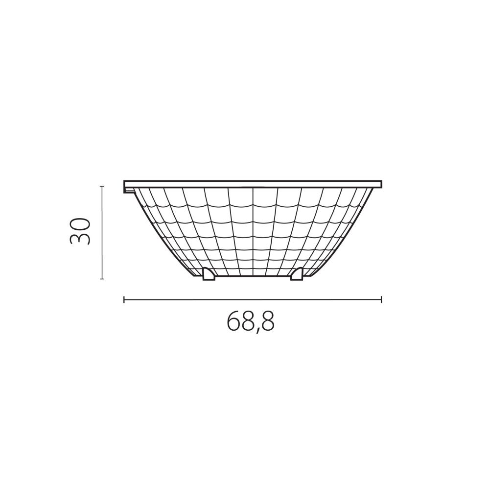 Сменная оптика 15G к 2153хх max 30W Lightstar Alta Base 215301, Прозрачный