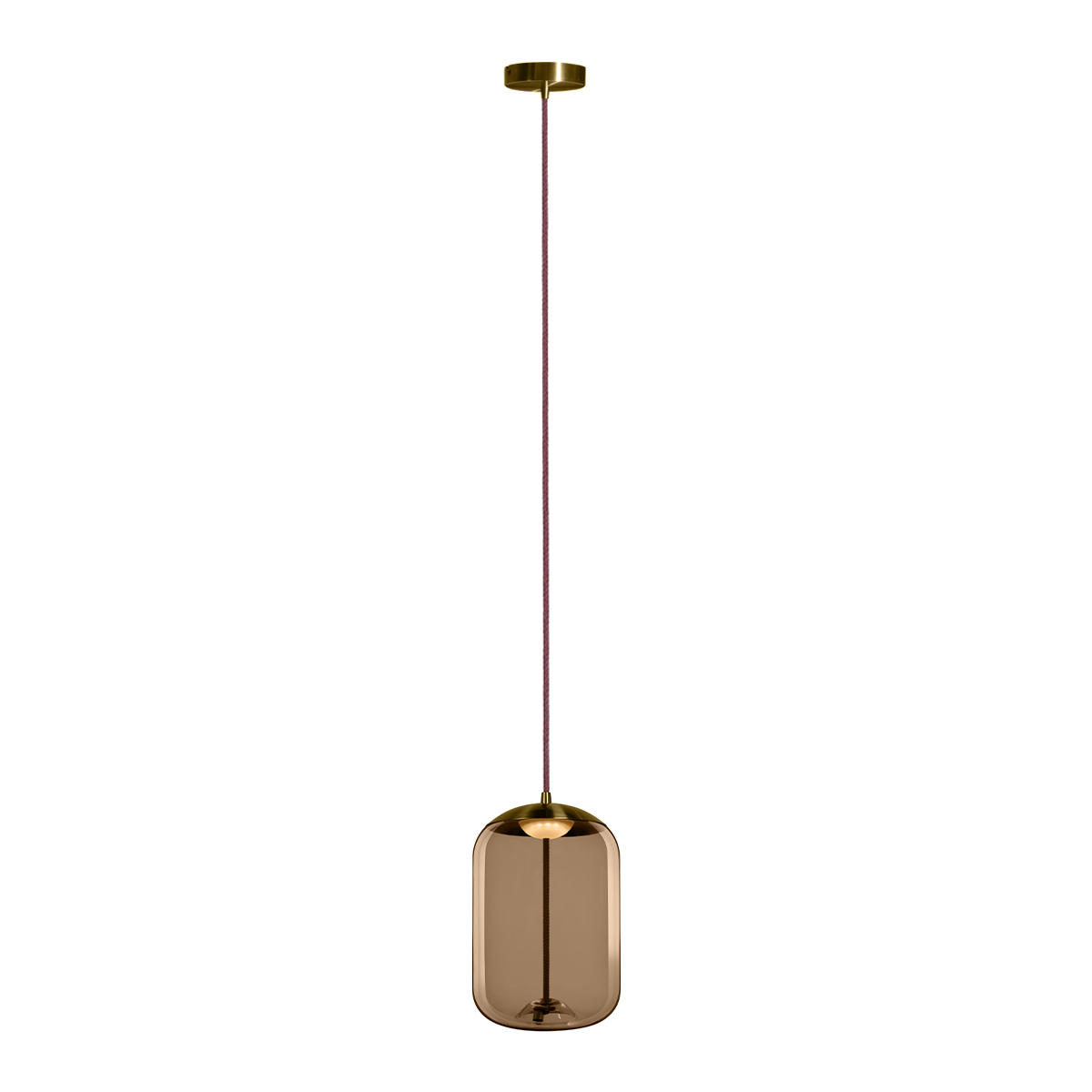 Подвесной светильник 12*22 см, 1*LED*5W LOFT IT Knot 8135-C mini латунь