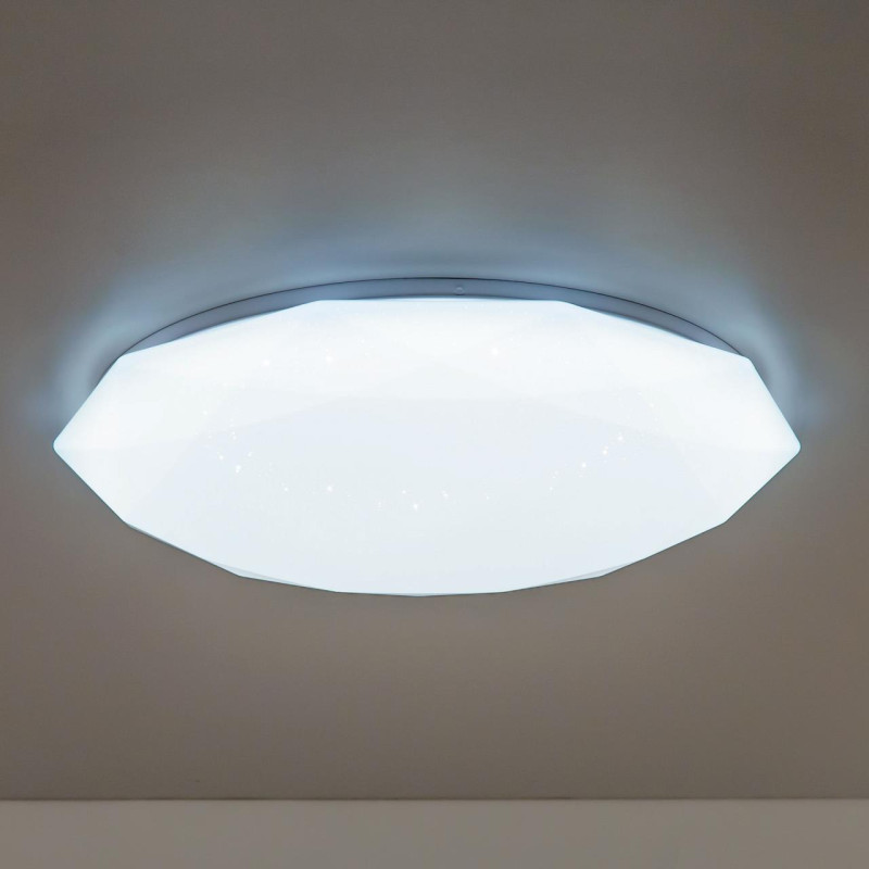 Светильник 38 см, 48W, 3000-5500K Citilux Астрон CL733480G, белый