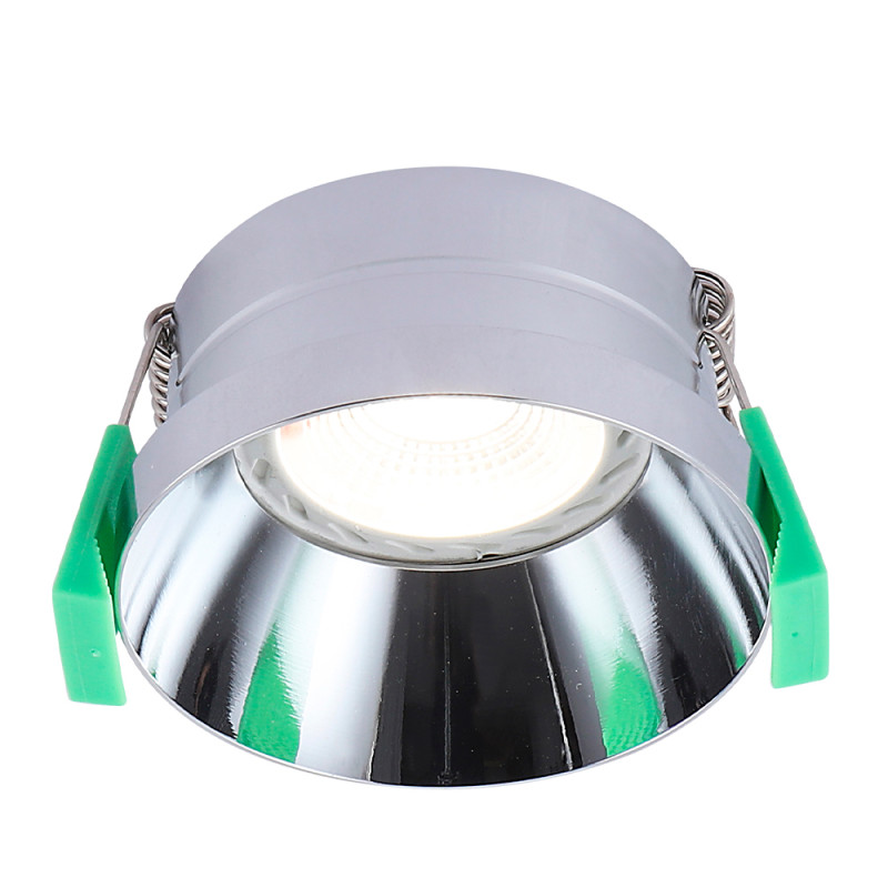 Светильник встраиваемый 7,2*3,5 см, 1*GU10*50W серебро Crystal Lux CLT 044C CH