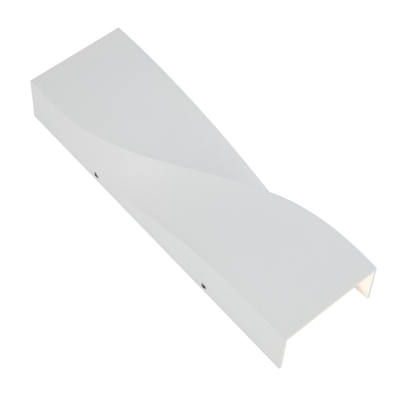 Уличный настенный светильник Maytoni Twist O040WL-L11W3K, 11W LED, 3000K, белый