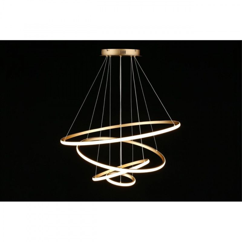 Каскадная люстра 80*60-150 см 100W, 3000K, Aployt JANINA APL.018.13.100, бронзовый