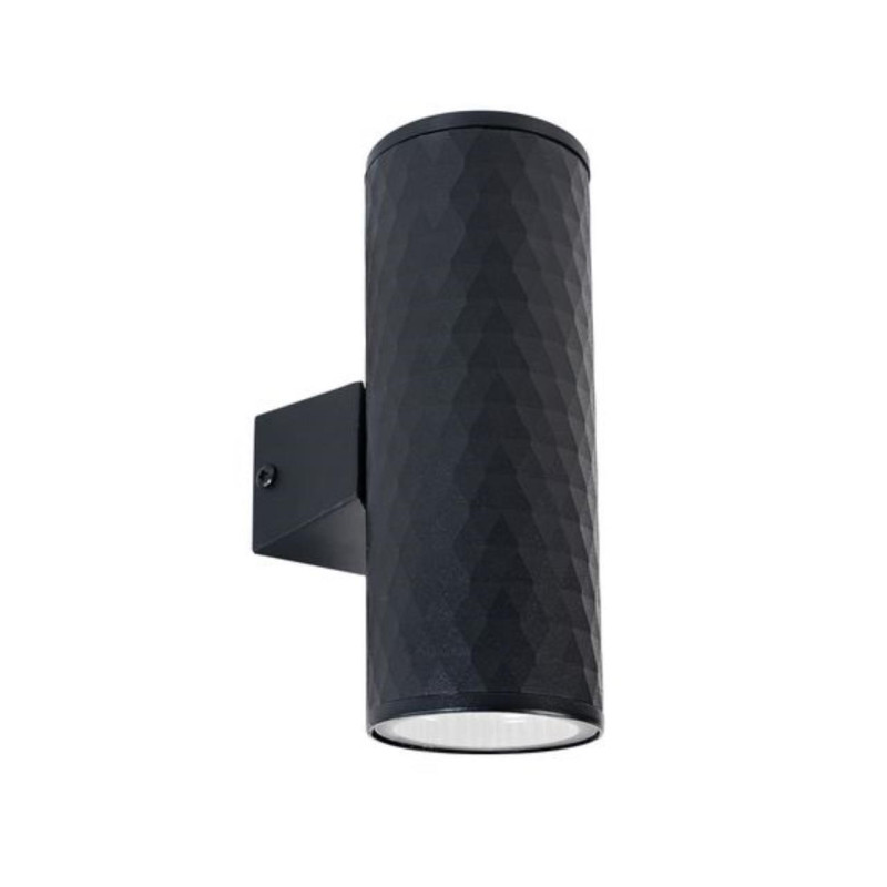 Настенный светильник 10*7*18 cм, 2*GU10*35W Arte Lamp Hyadum A3458AL-2BK черный