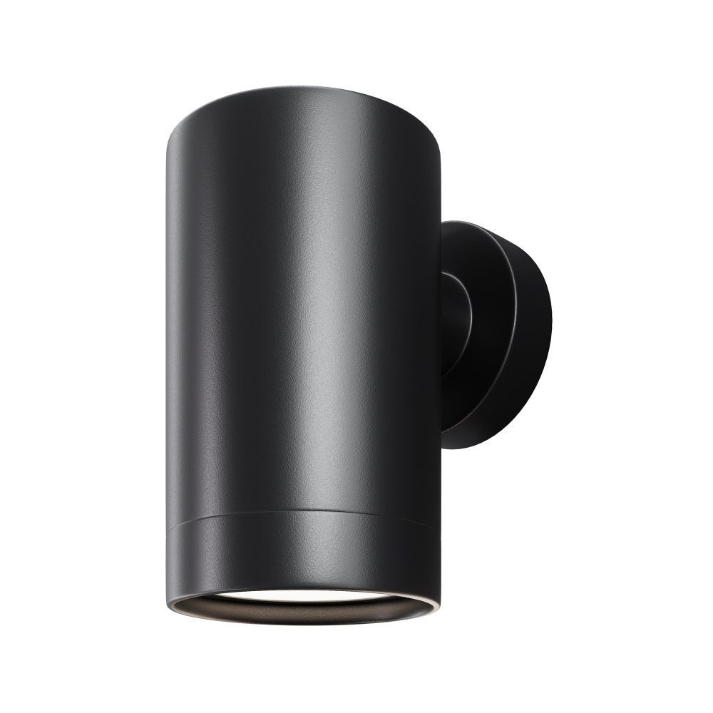 Бра 8,7-9,7 см, 1*GU10*10W Maytoni Clyde O493WL-01B, Черный