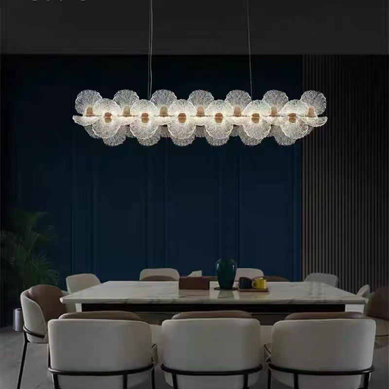 Люстра 8856-1200, L1200*H200 LED, 208W, 3000/4000/6000K, Alva Donna, золото/шампань