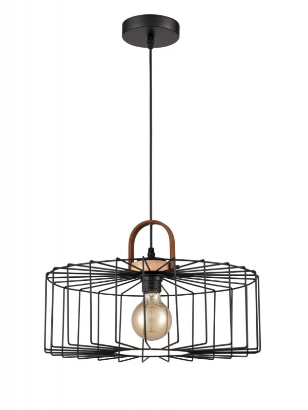 Подвесной светильник  42*144 см, 1*E27 черный Vele Luce Ritmo VL6312P21