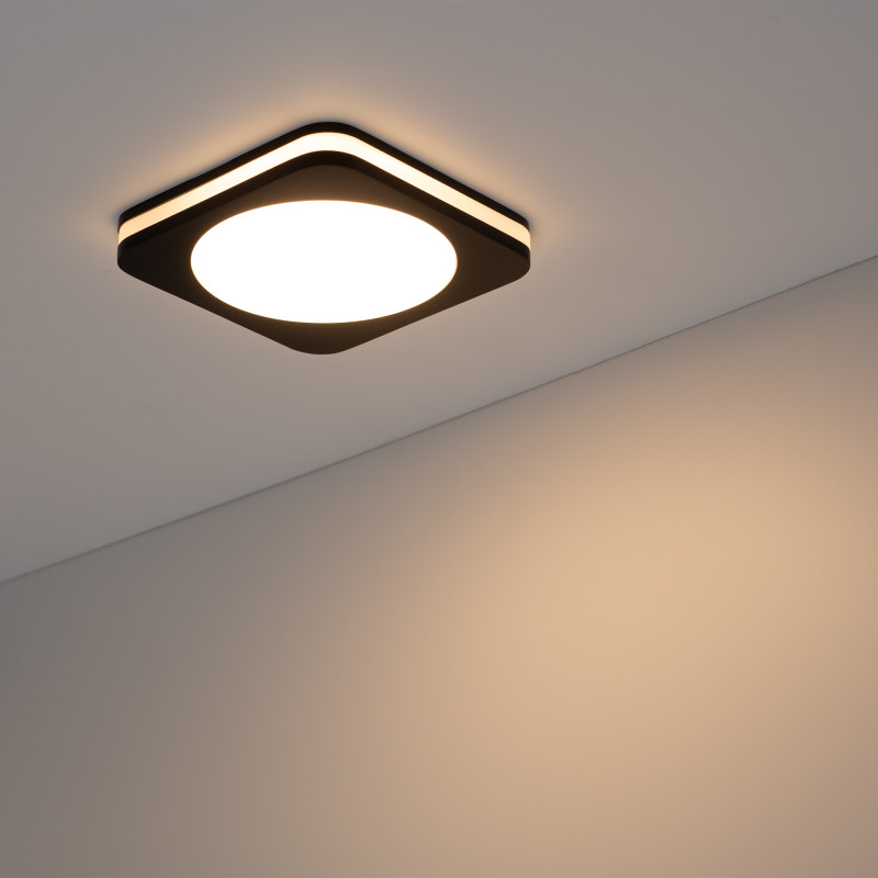 Влагозащищенный светильник Arlight 022555 8*8*4 см, 5W, белый (теплый)K,