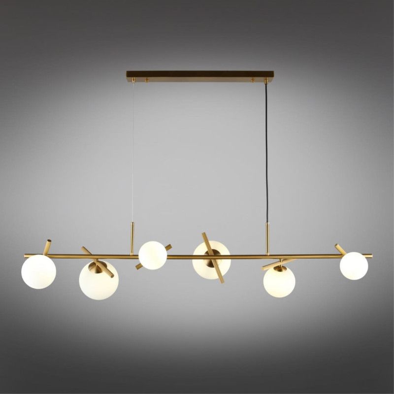 Подвесная люстра 130*35*60-140 см Aployt Penelopa APL.643.13.06,