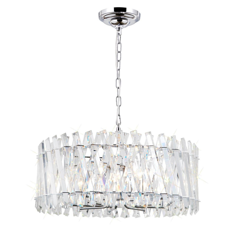 Люстра 60 см Citilux Ингвар CL334281 хром