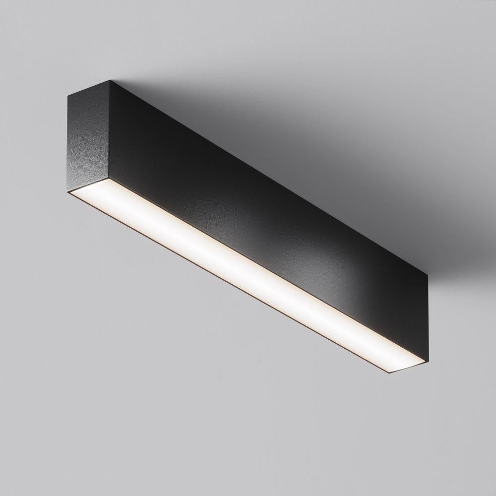 Светильник  C068CL-20W3-6K-B 25,1*2,5*-5 см, *LED*20W, K, Maytoni technical Basis C068CL-20W3-6K-B, Черный