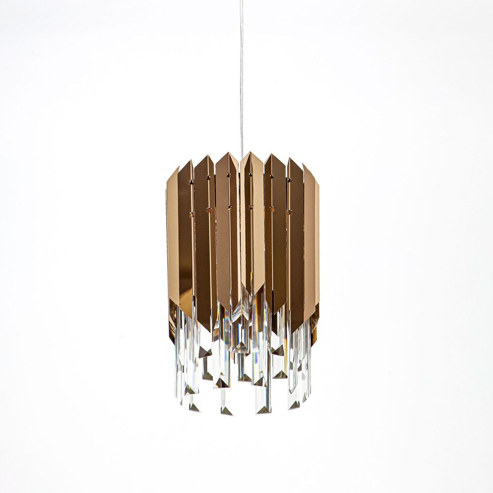 Подвесная люстра 22*20*130 см, Е 27 1x60W, Золото MODELUX ML.20208.1 GD