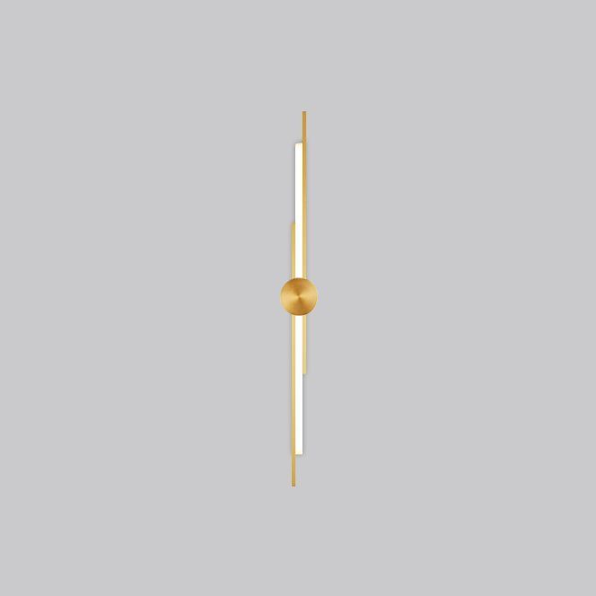 Бра TINUS H42 Brass 7,5*7,5*42 см, 1*LED*5W, 3000, 4000, 6000K, ImperiumLoft tinus01, Латунь