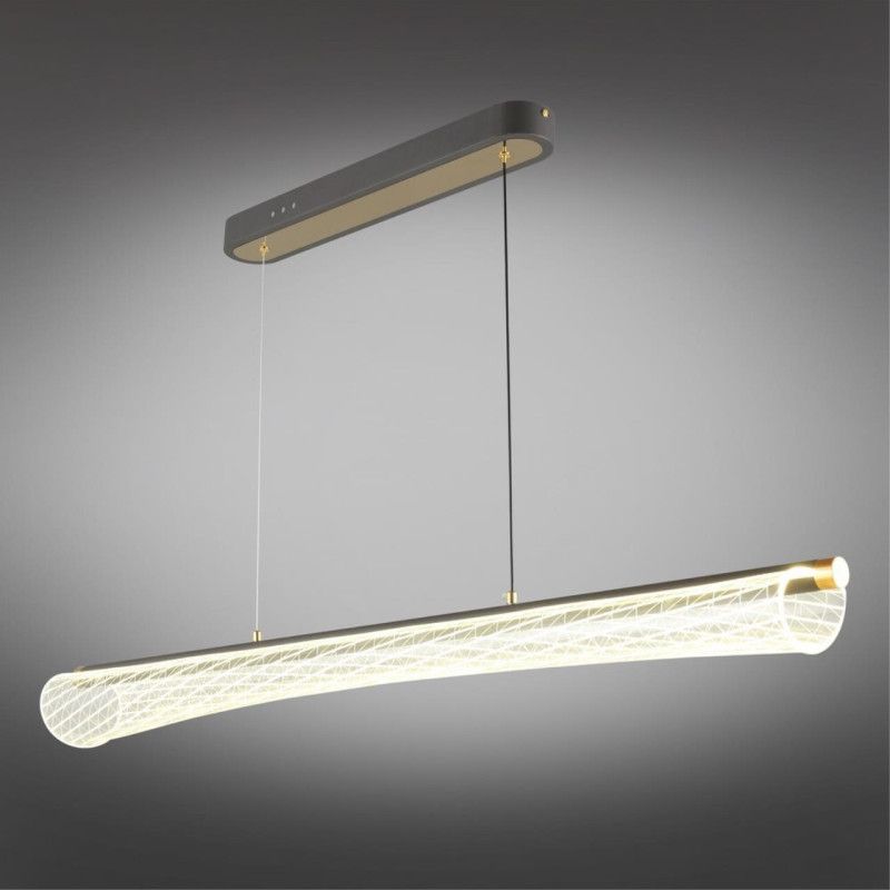 Линейный светильник 120*13,5*40-130 см 48W, 4000K, Aployt Klemens APL.660.03.48, серый