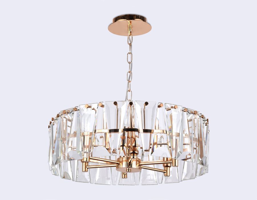 Люстра подвесная 52*16,5*51,5 см, E14 W, К, золото Ambrella Traditional Traditional TR5172