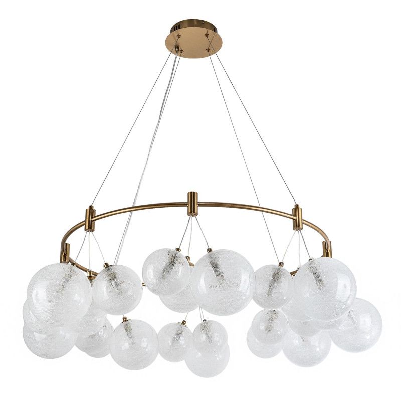 Подвесной светильник 100*180 см, 24*G9 MODESTYLE MS.6119.24 BS латунь