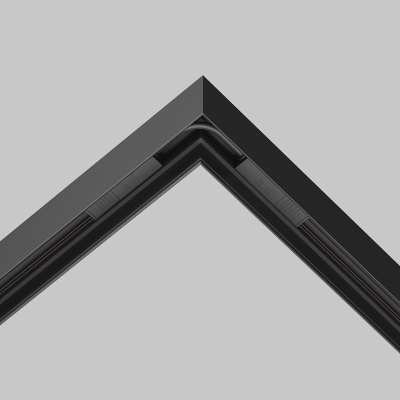 Подвод питания 26*1,7*1,9 см, Maytoni Technical Accessories for tracks Exility TRA034CPC-42B-15-1 черный