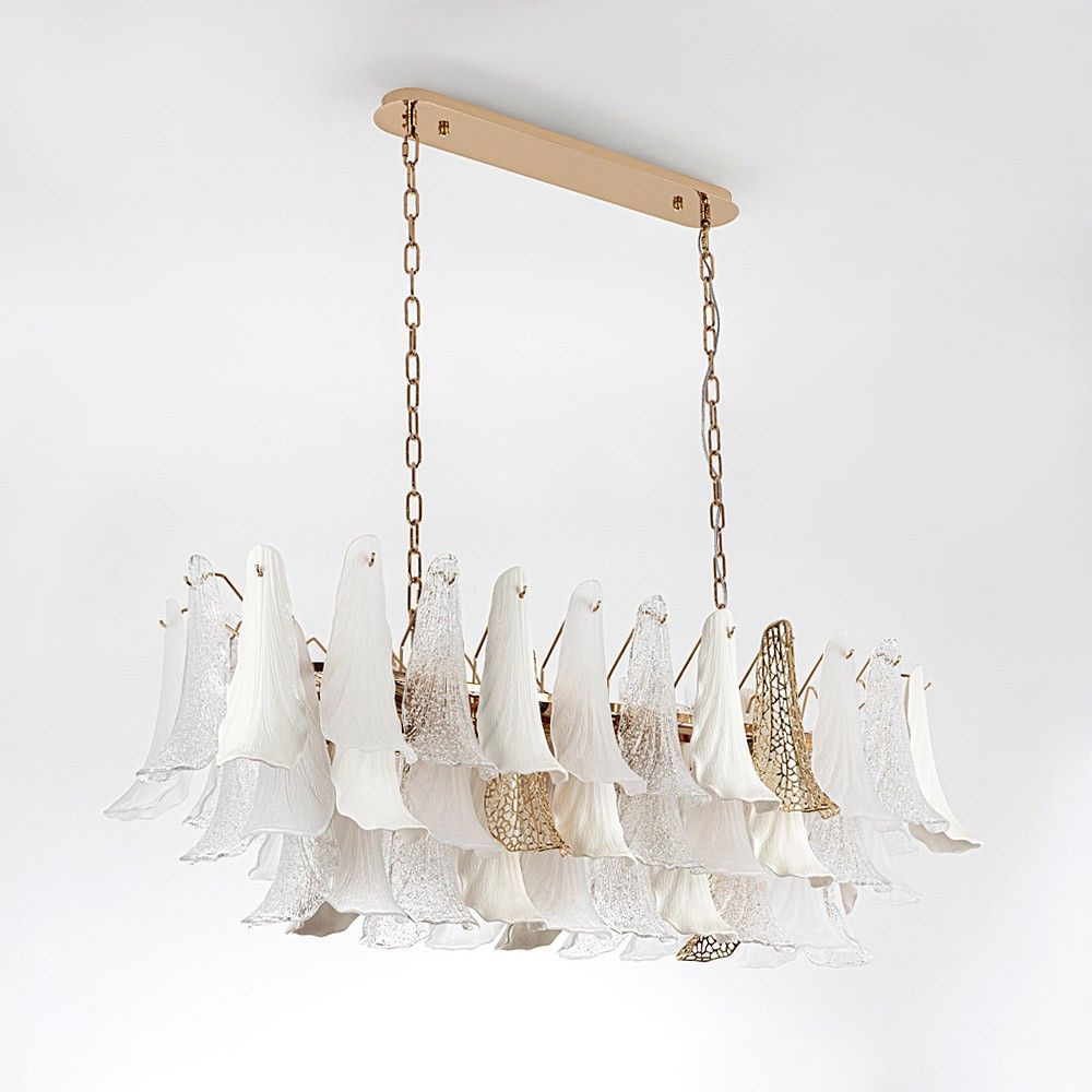 Подвесная люстра 48*124*58/120 см, 16*Е14 MODELUX premium ML.6777.16P GD золото