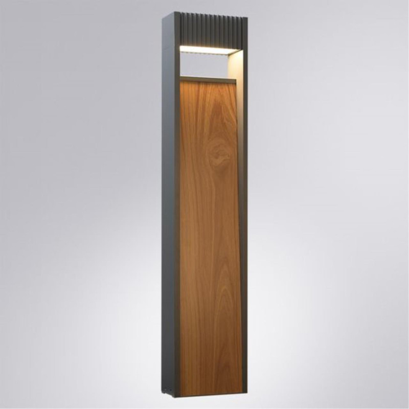 Уличный светильник 8*17*80 см, 1*LED*30W 4000K ARTE Lamp ARNEB A2148PA-1BR коричневый/черный