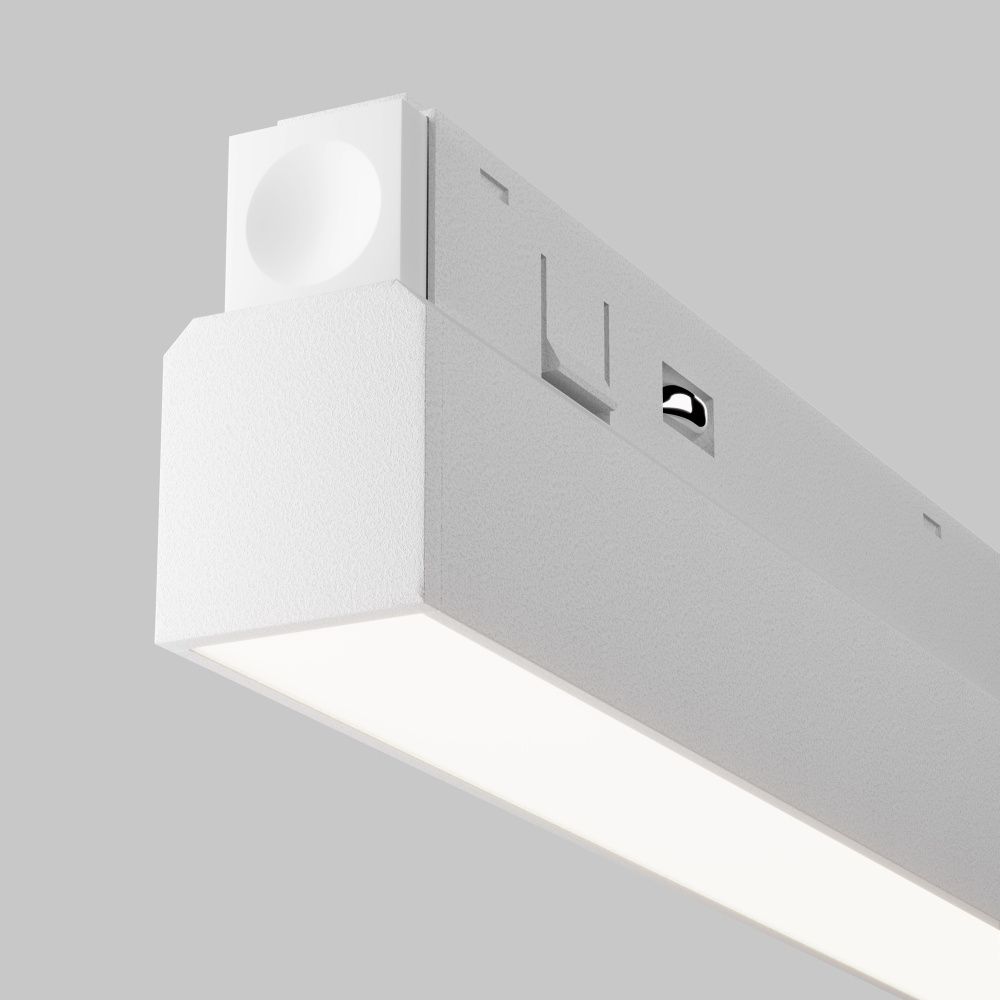 Трековый светильник Basis Exility 2700-6000K 30Вт 120° Dim Dali2, 90,4*2,22-4,4 см, LED*30W, Maytoni TR030-4-30WTW-DD2-W, Белый