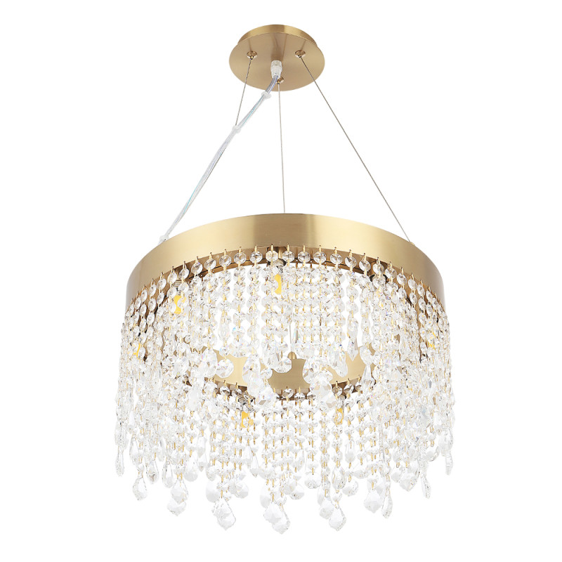 Светильник 40 см, Crystal Lux AQUA SP9, латунь