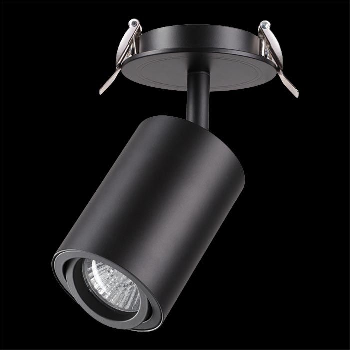Встраиваемый светильник Novotech Pipe 370419 черный