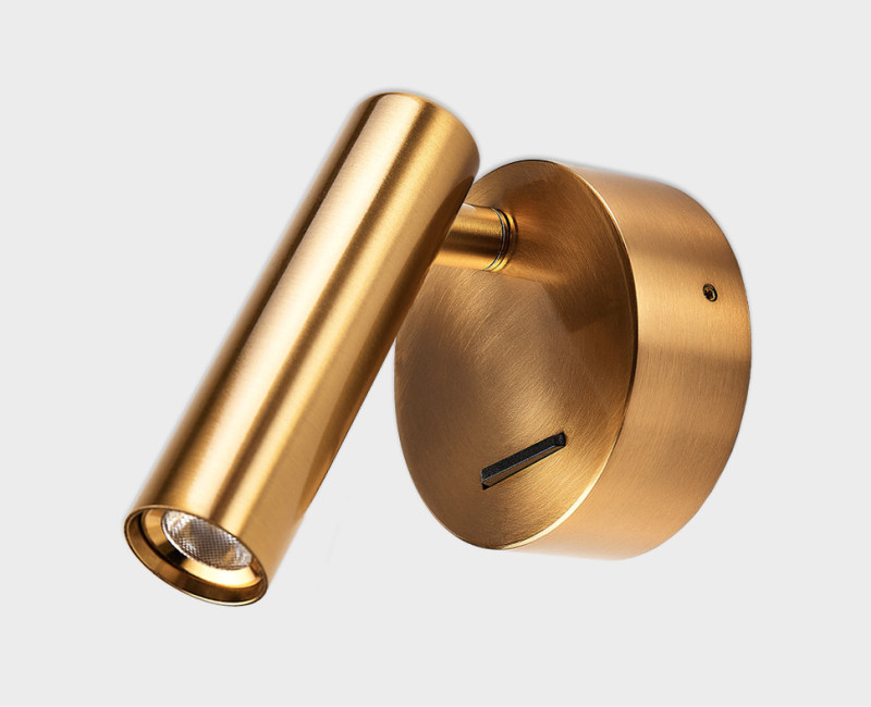 Бра 8 см, 3W, 3000K, ITALLINE IT08-8023 bronze 3000K, бронза