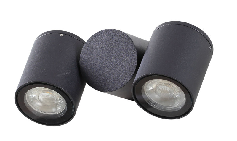 Настенный уличный светильник Maytoni Outdoor Wall Street O010WL-02B черный