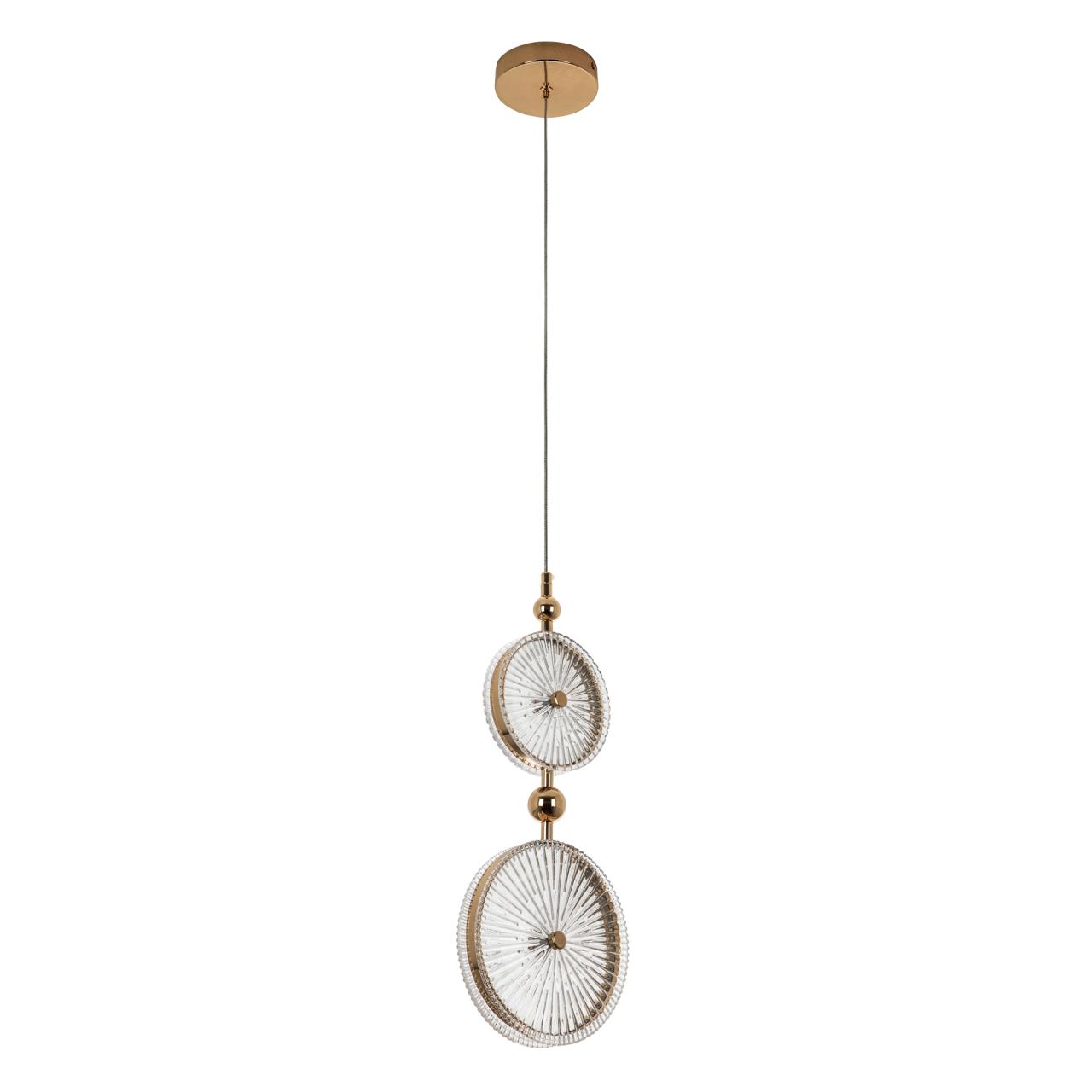 Подвесной светильник 20*10*170 см, LED 14W, 4000K, Золото MODESTYLE MS.1125.1 GD