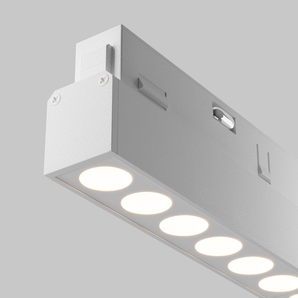 Трековый светильник Points Exility 2700-6000K 12Вт 36° Dim Smart Zigbee, 22*2,2-4,4 см, LED*12W, Maytoni TR031-4-12WTW-M-DSZ-W, Белый